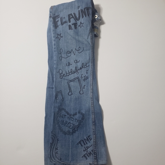Z. Cavaricci Jeans Vintage Z Cavaricci Embellished Denim Jeans